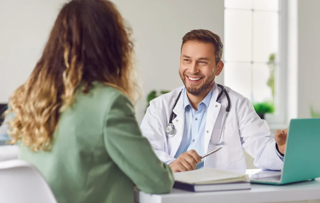 Physician in Boise meeting with financial planner to simplify complex money decisions